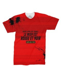 Votre sang est rouge le mien est rouge et noir...