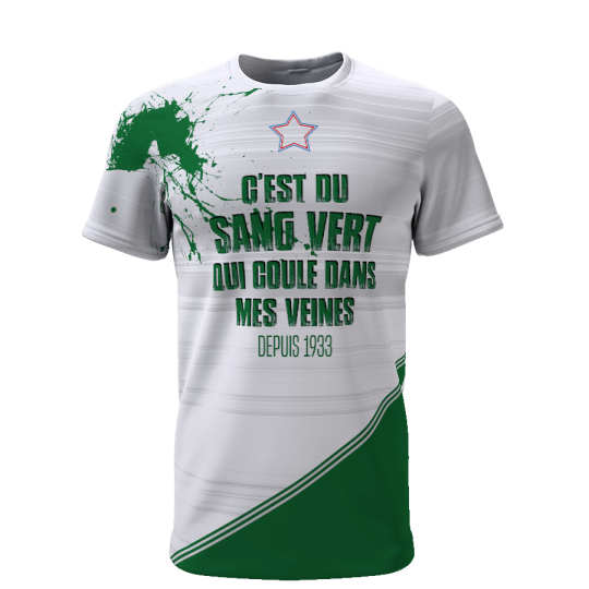 C'est du sang vert qui coule dans mes veines depuis 1933 - Supporters Saint Etienne