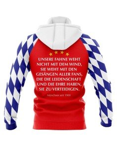 Hoodie Unsere Fahne weht nicht mit dem Wind,...