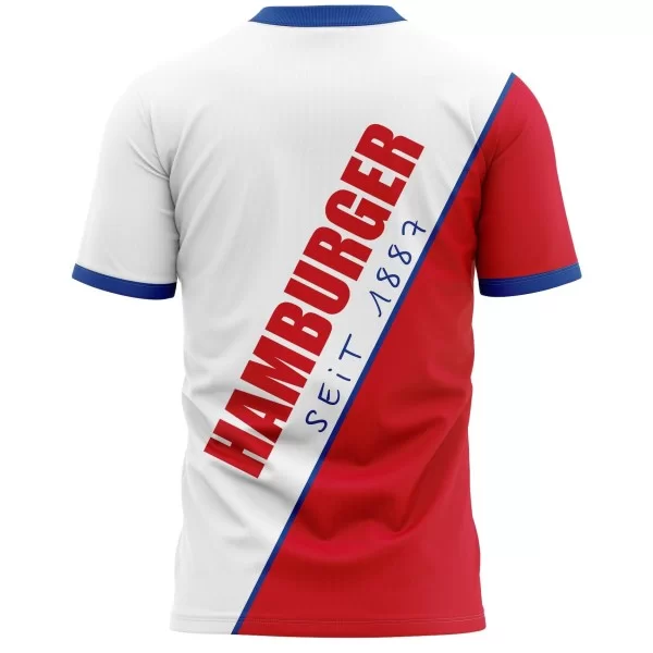 T-shirt Ich höre erst auf, Hamburger zu lieben, wenn ich aufhöre zu atmen - Fans Hambuger