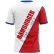 T-shirt Ich höre erst auf, Hamburger zu lieben, wenn ich aufhöre zu atmen - Fans Hambuger