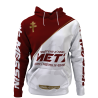Sweat à capuche J'arrêterai d'aimer Metz quand j'arrêterai de respirer - supporters Metz
