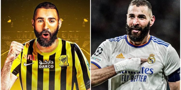 Karime Benzema signe en Arabie Saoudite à AL-Ittihad - photo Twitter @Santi_J_FM